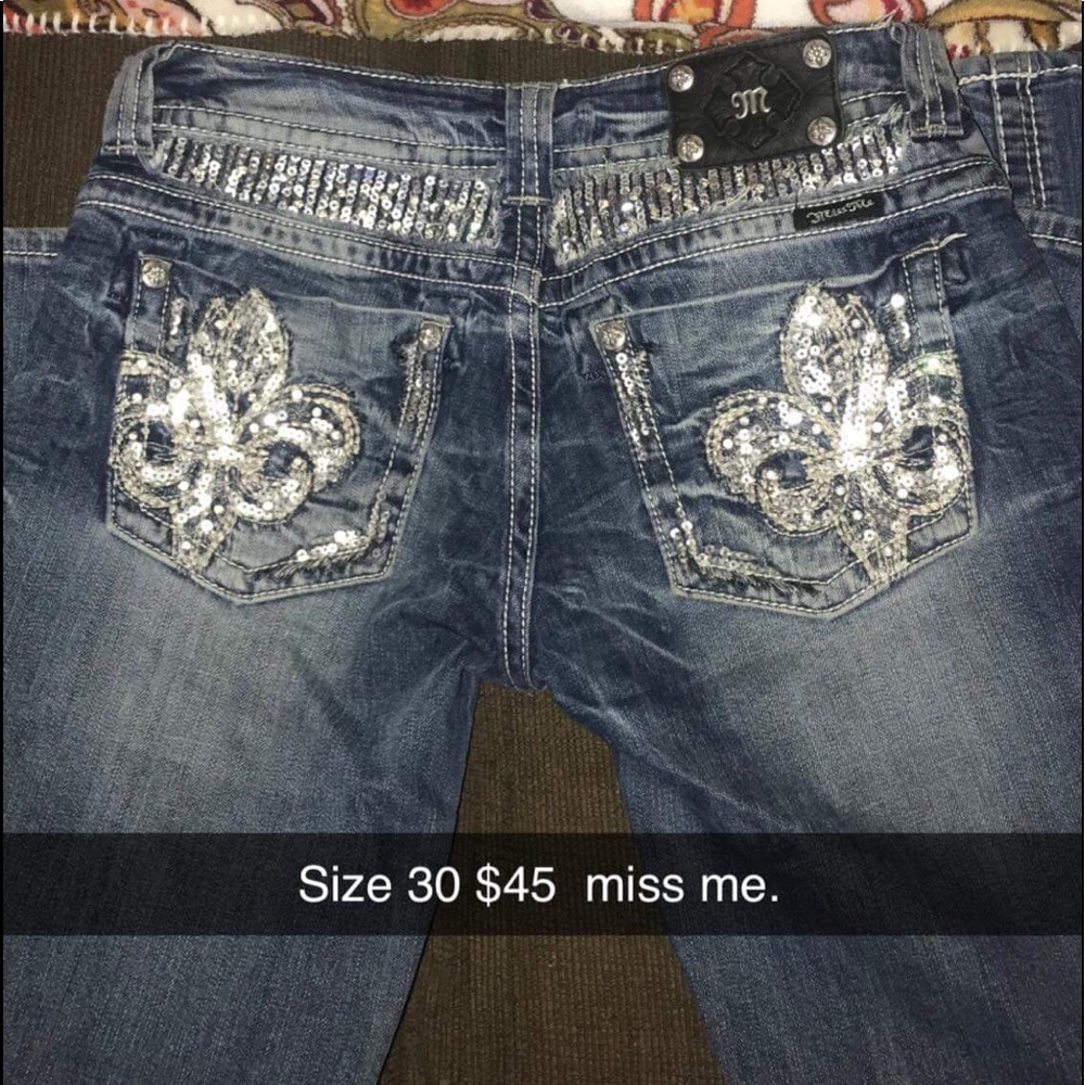 Miss me jeans size 30.